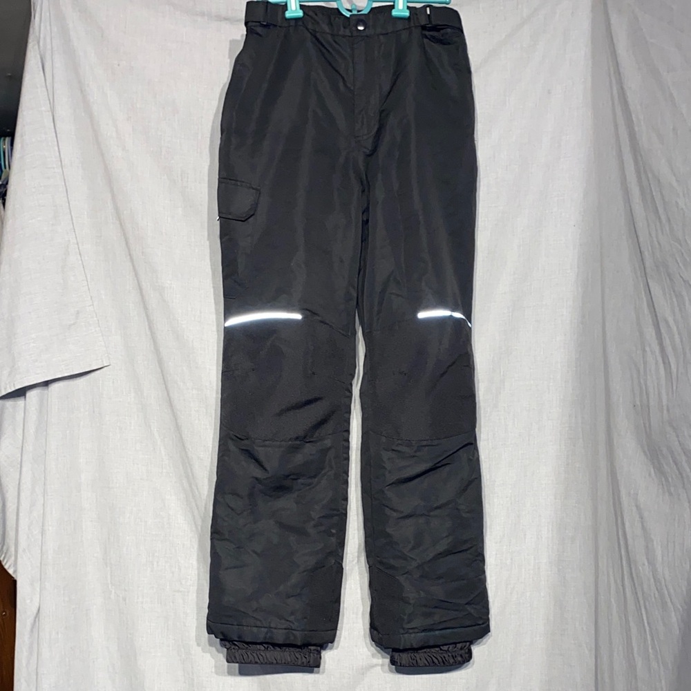 Swiss Tech Black Kids Snow Pants